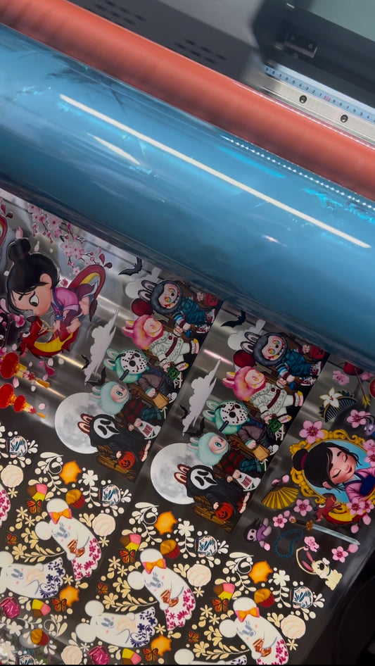 BUILD A UV DTF GANGSHEET