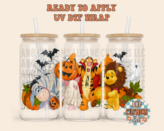 Bear & friends UVDTF WRAP