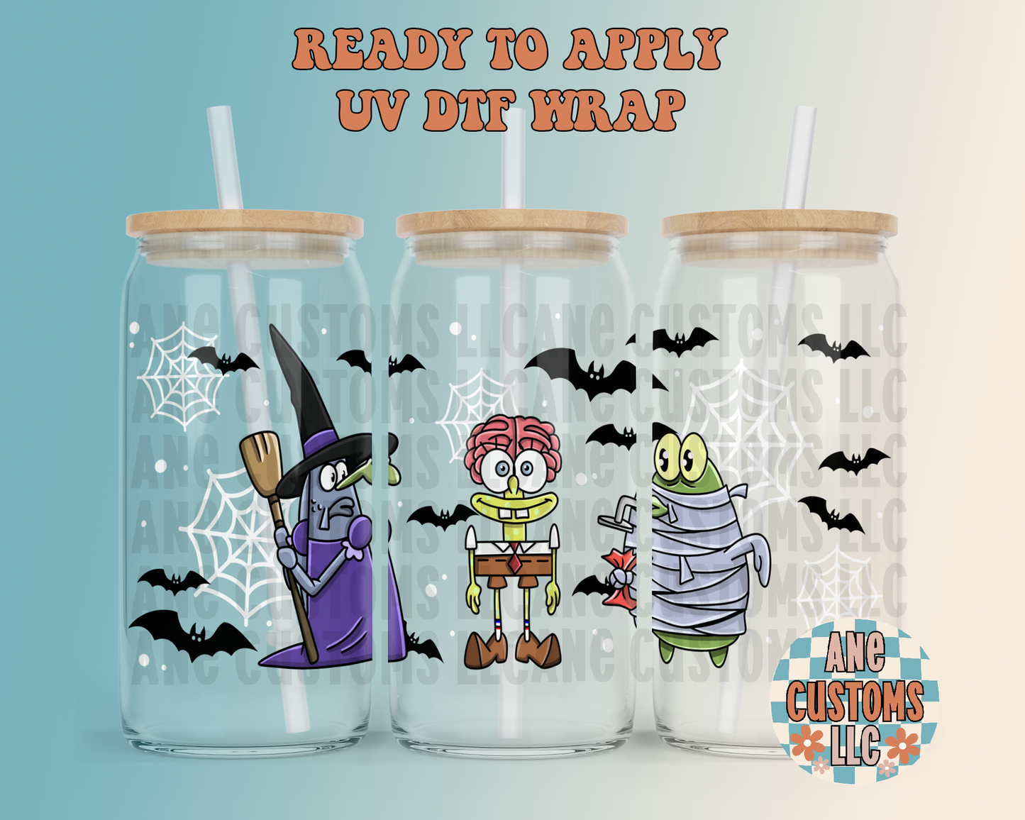 SBSP Halloween UVDTF WRAP