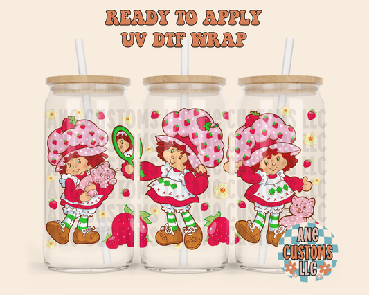 Strawberry UVDTF WRAP