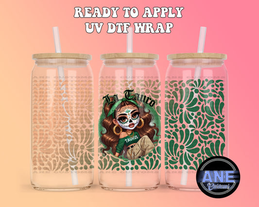 La tauro dia de los muertos UVDTF