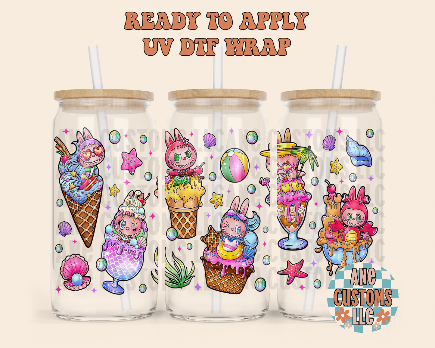 LBB ice cream UVDTF WRAP