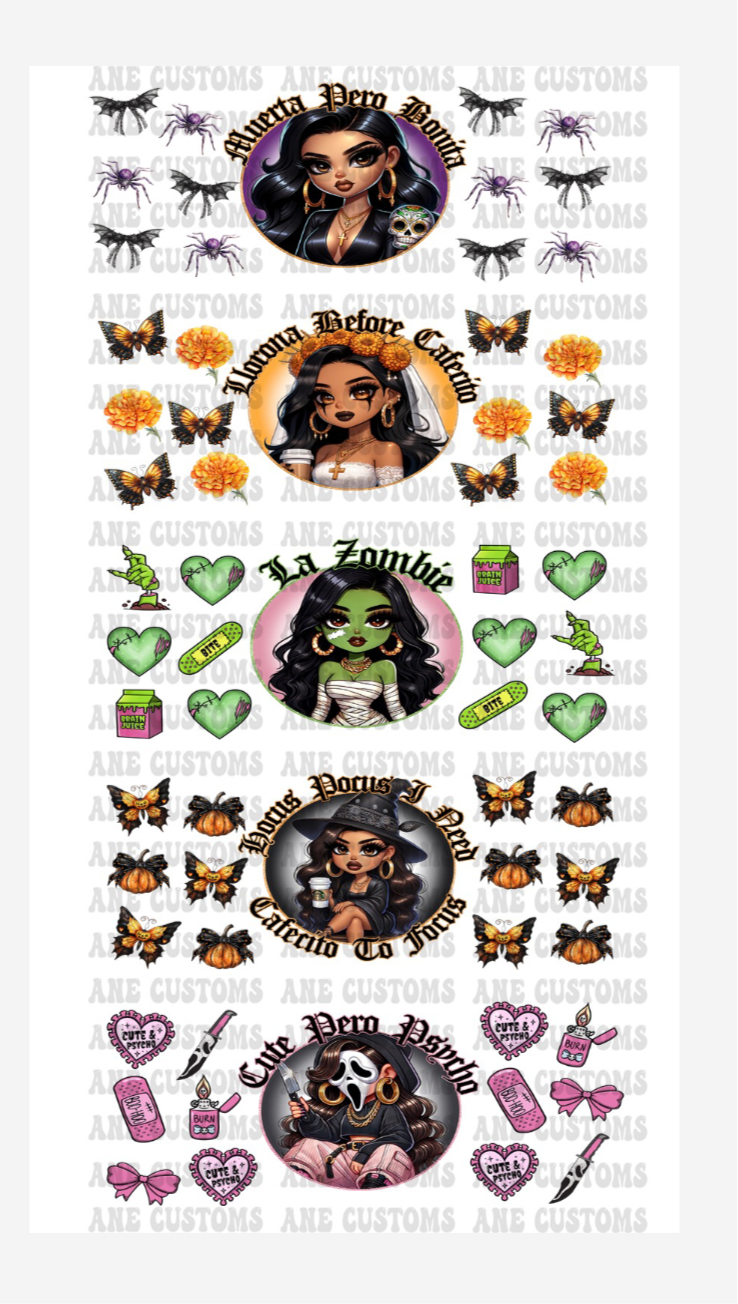 Halloween chicana bundle
