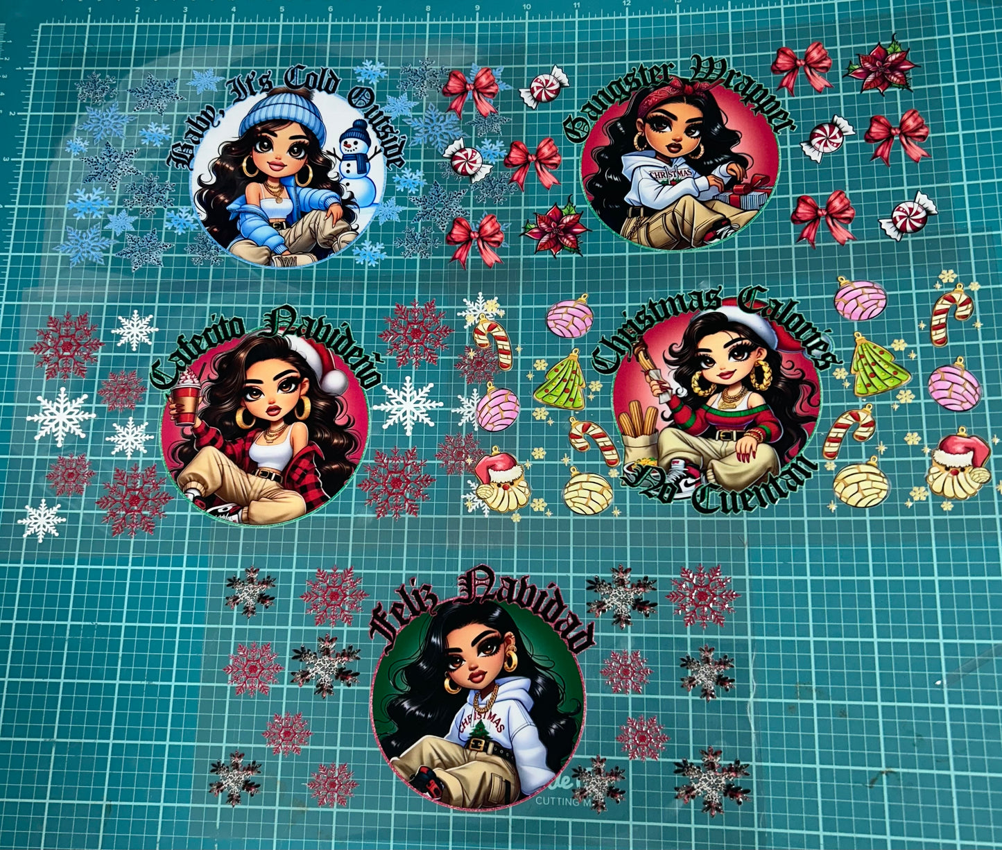 Chicana Christmas bundle #2