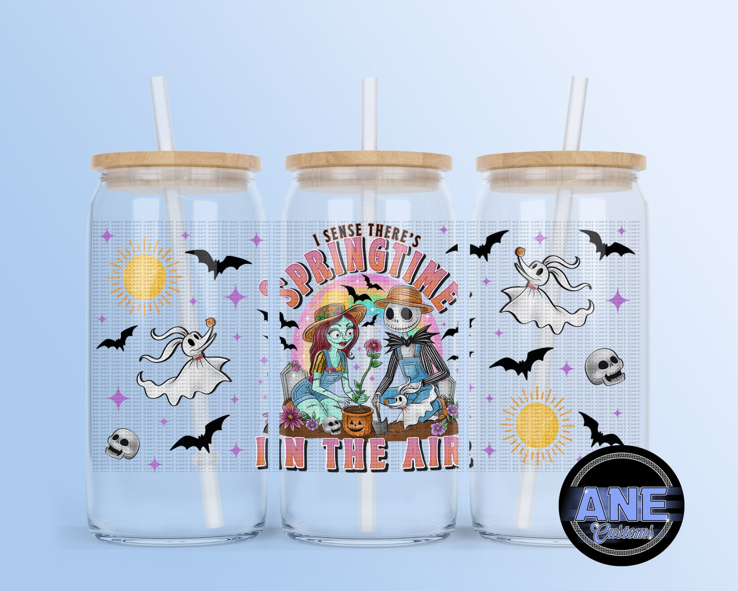 Spring time UVDTF WRAP