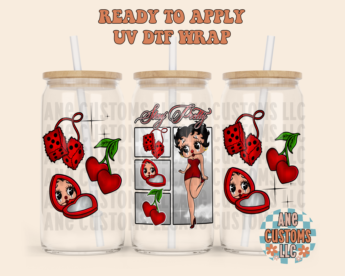 Stay pretty UVDTF WRAP