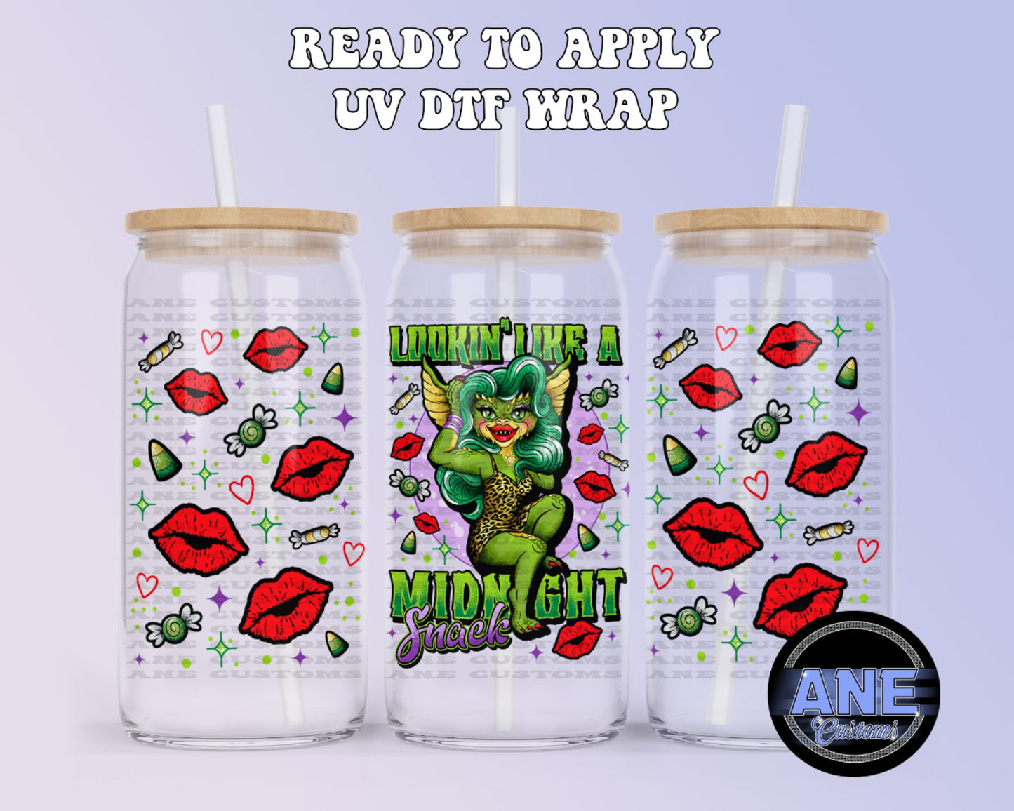 Looking like a midnight snack UVDTF WRAP