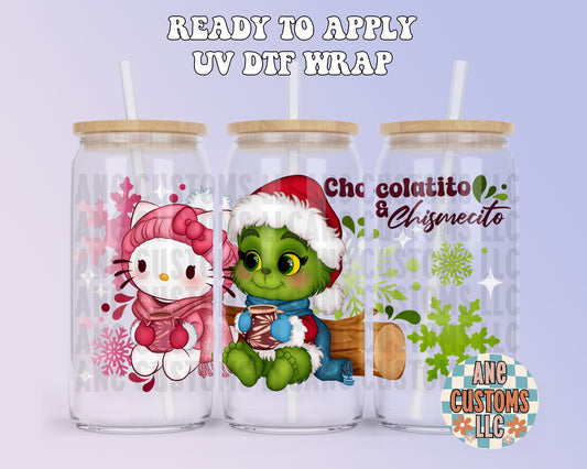 HK & G christmas UVDTF WRAP