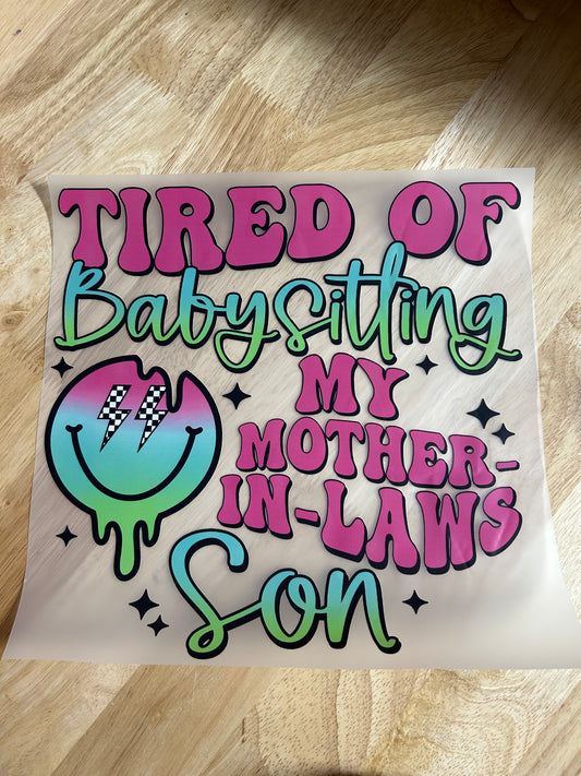 Tired of babysitting ….