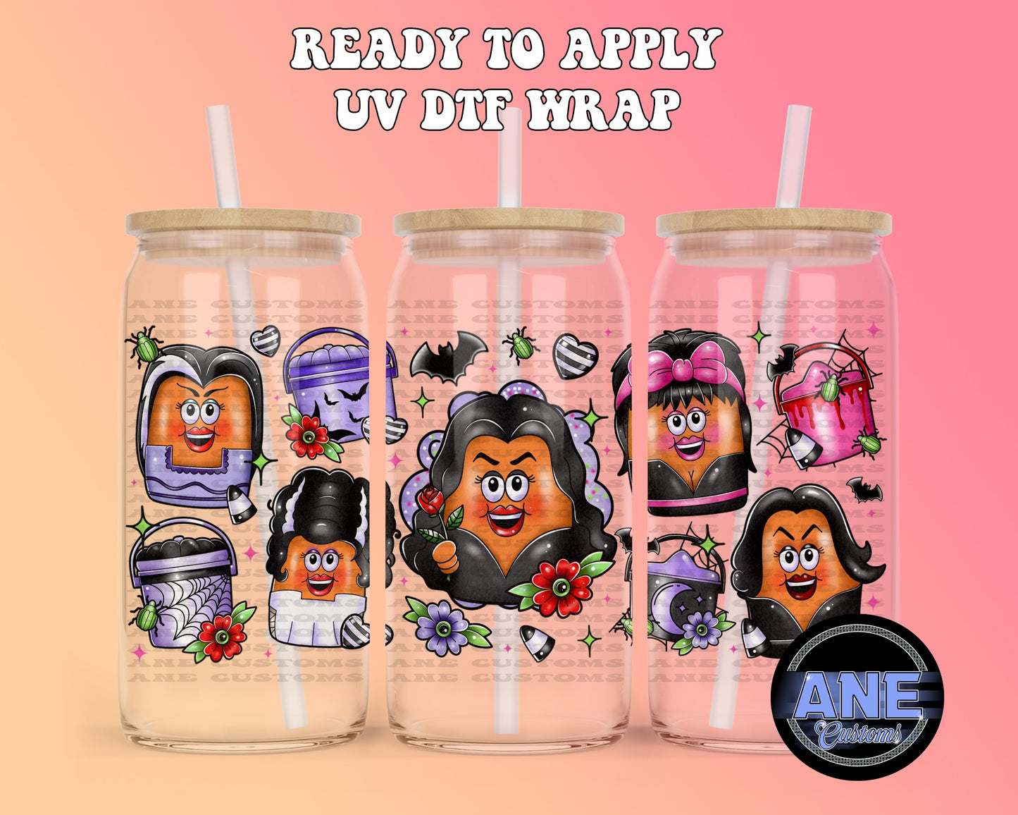 Ghouls nuggets UVDTF WRAP