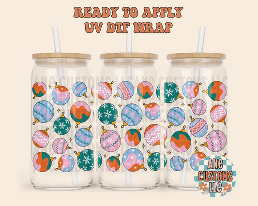 Christmas ornaments UVDTF