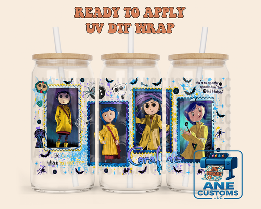 Carol ghost UVDTF WRAP