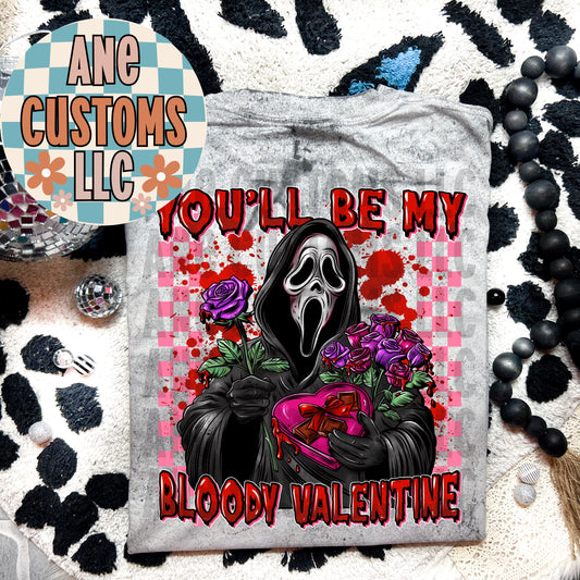 You’ll be my bloody valentine
