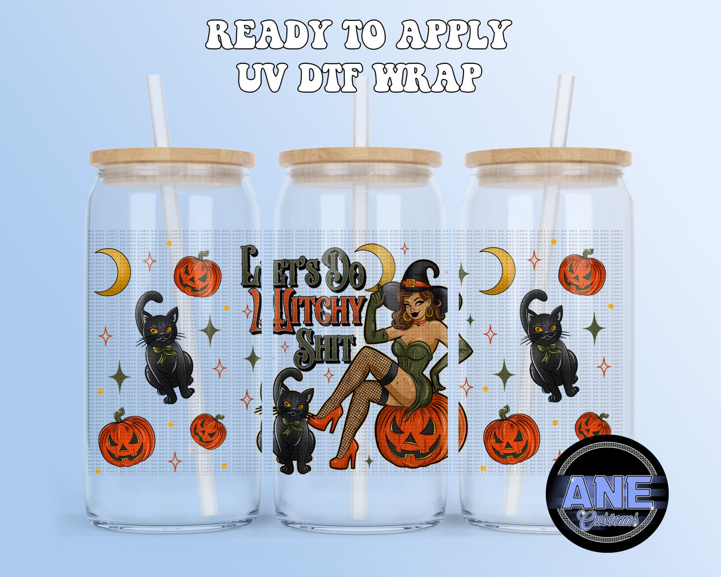 Let’s do witchy … UVDTF WRAP