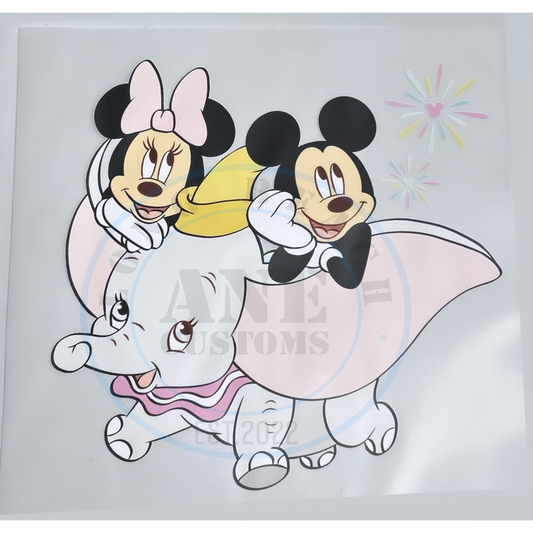 elephant and friends