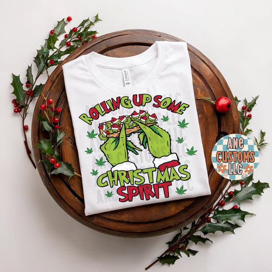 Rolling up some Christmas spirit