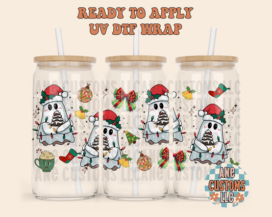 Christmas ghost UVDTF