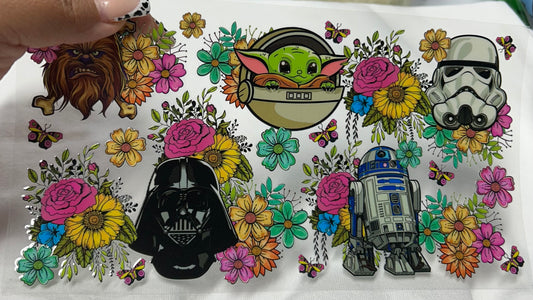 Stars and friends UVDTF WRAP