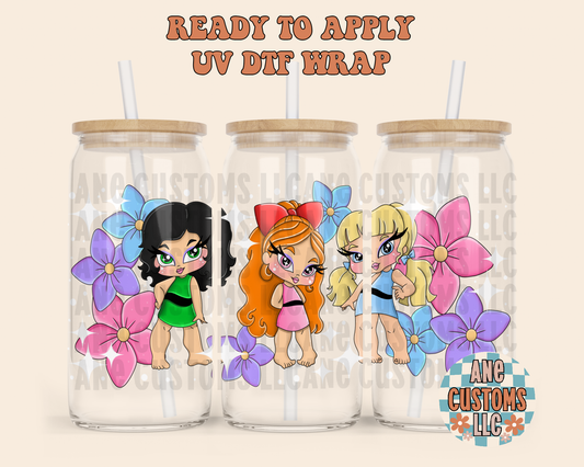 Flowers PPG UVDTF WRAP