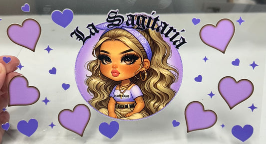 La sagitaria UVDTF WRAP