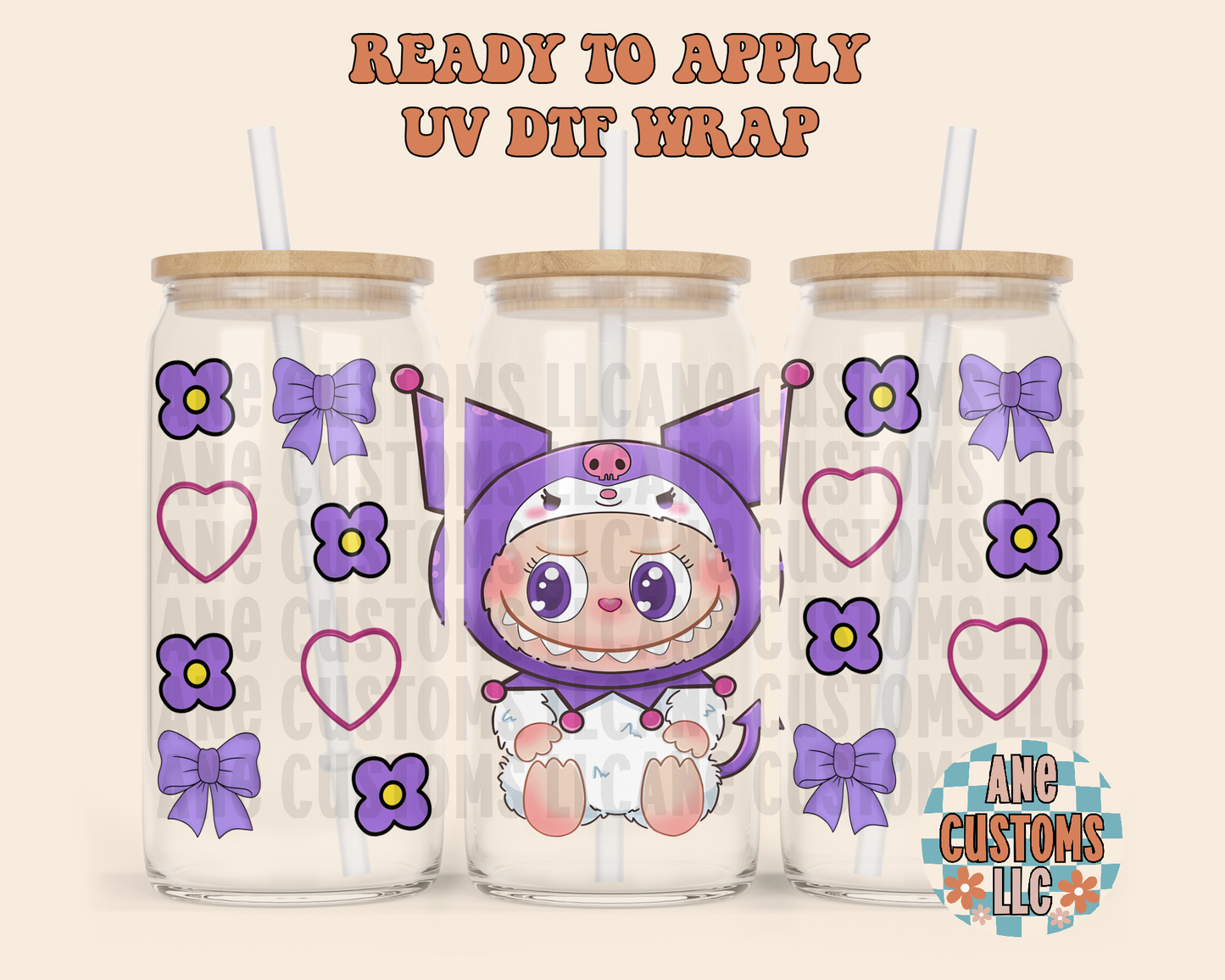 HK purple UVDTF WRAP