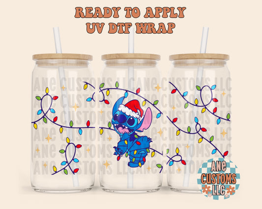 S christmas lights UVDTF