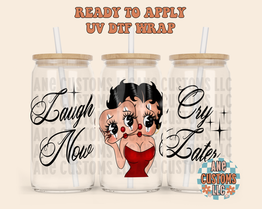 Laugh now cry later BB UVDTF WRAP