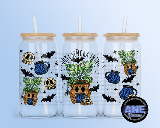 Spooky señora things UVDTF