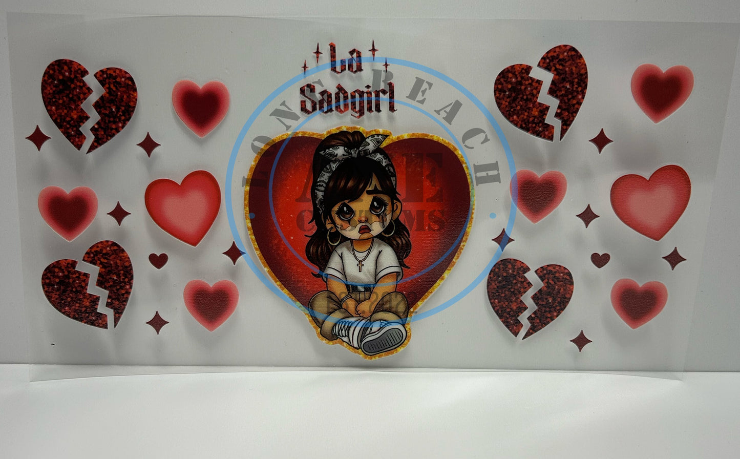 Sad girl #2 UVDTF WRAP