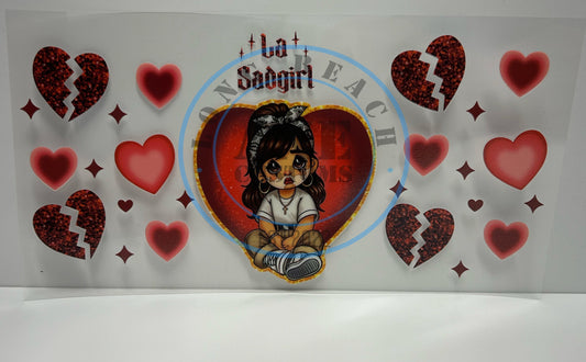 Sad girl #2 UVDTF WRAP