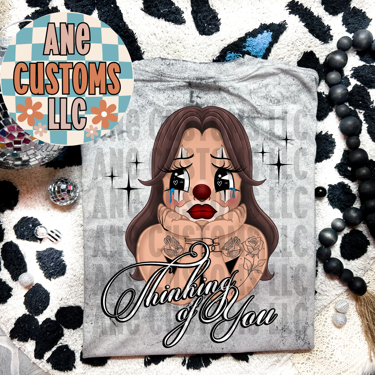 Thinking of you (white shirt)