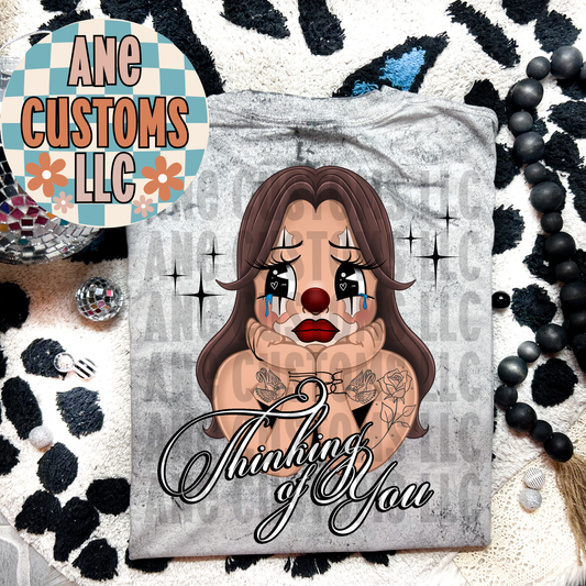 Thinking of you (white shirt)