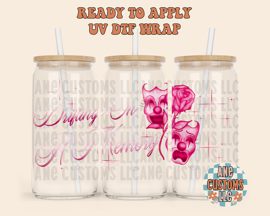 Drifting on a memory pink UVDTF WRAP