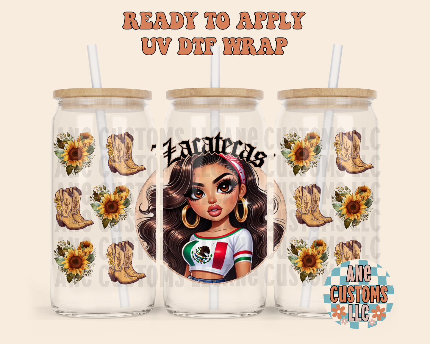 Zacatecas UVDTF WRAP