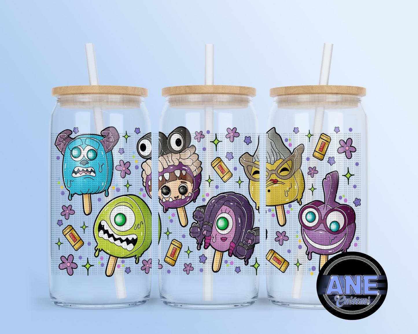 M and friends ice cream UVDTF