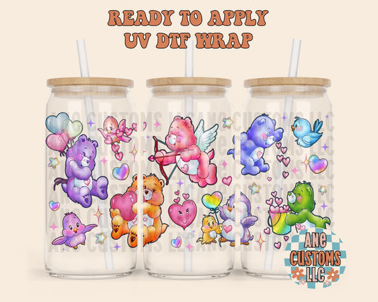 Valentine bears UVDTF