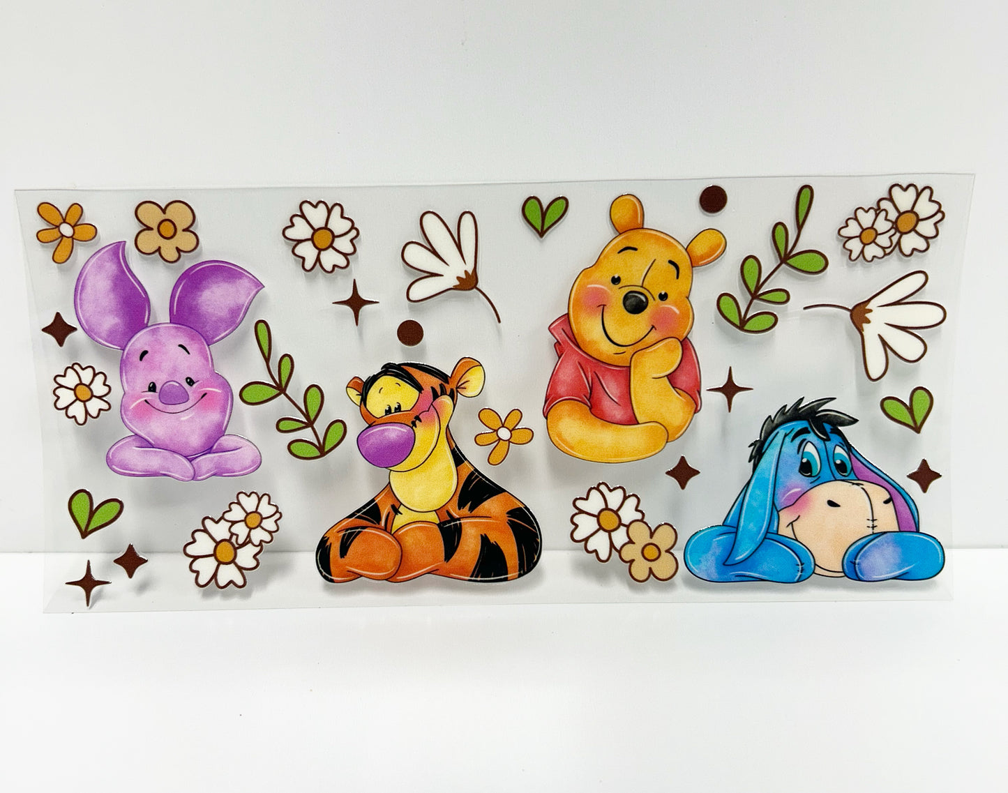 Bear and friends UVDTF WRAP