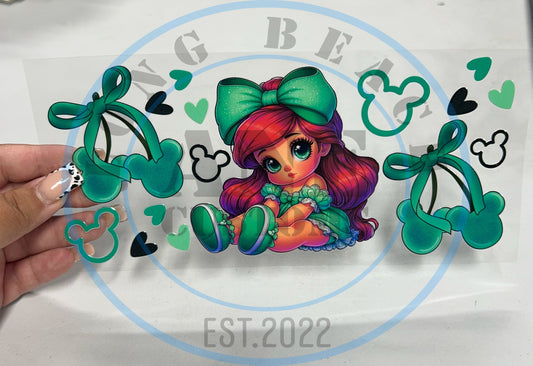 Baby A coquette UVDTF WRAP