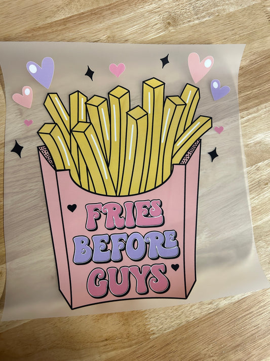 fries before guys pink