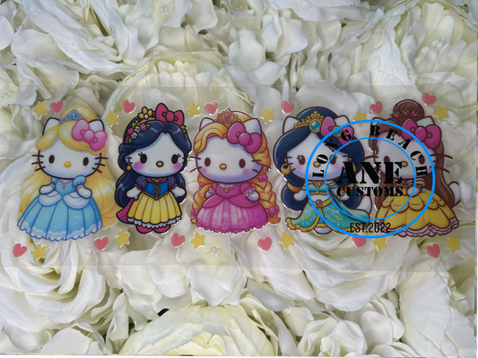 PRINCESS  UVDTF WRAP