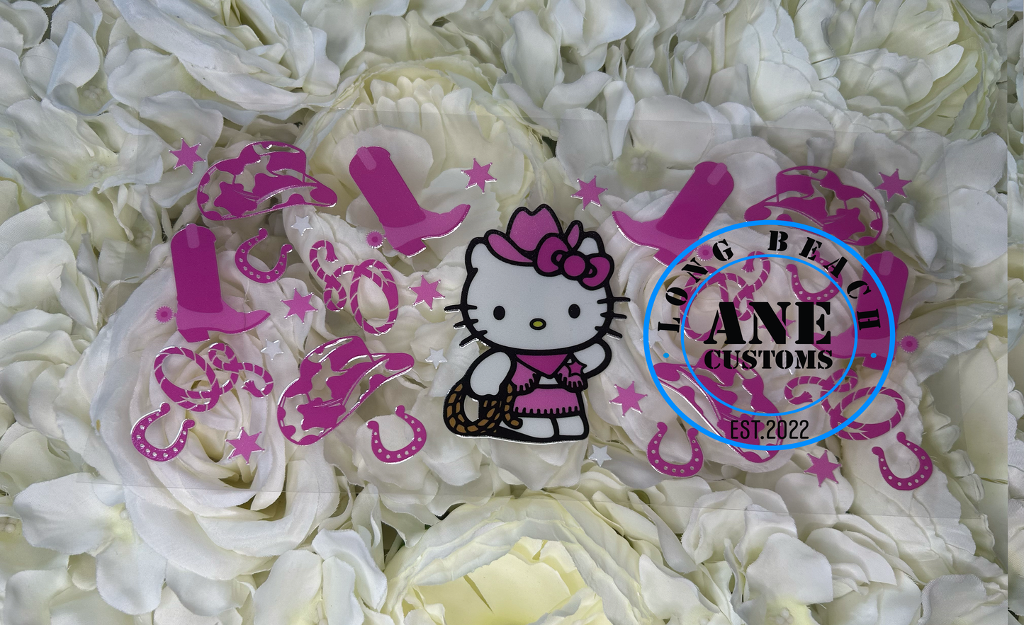 HOWDY CAT UVDTF WRAP