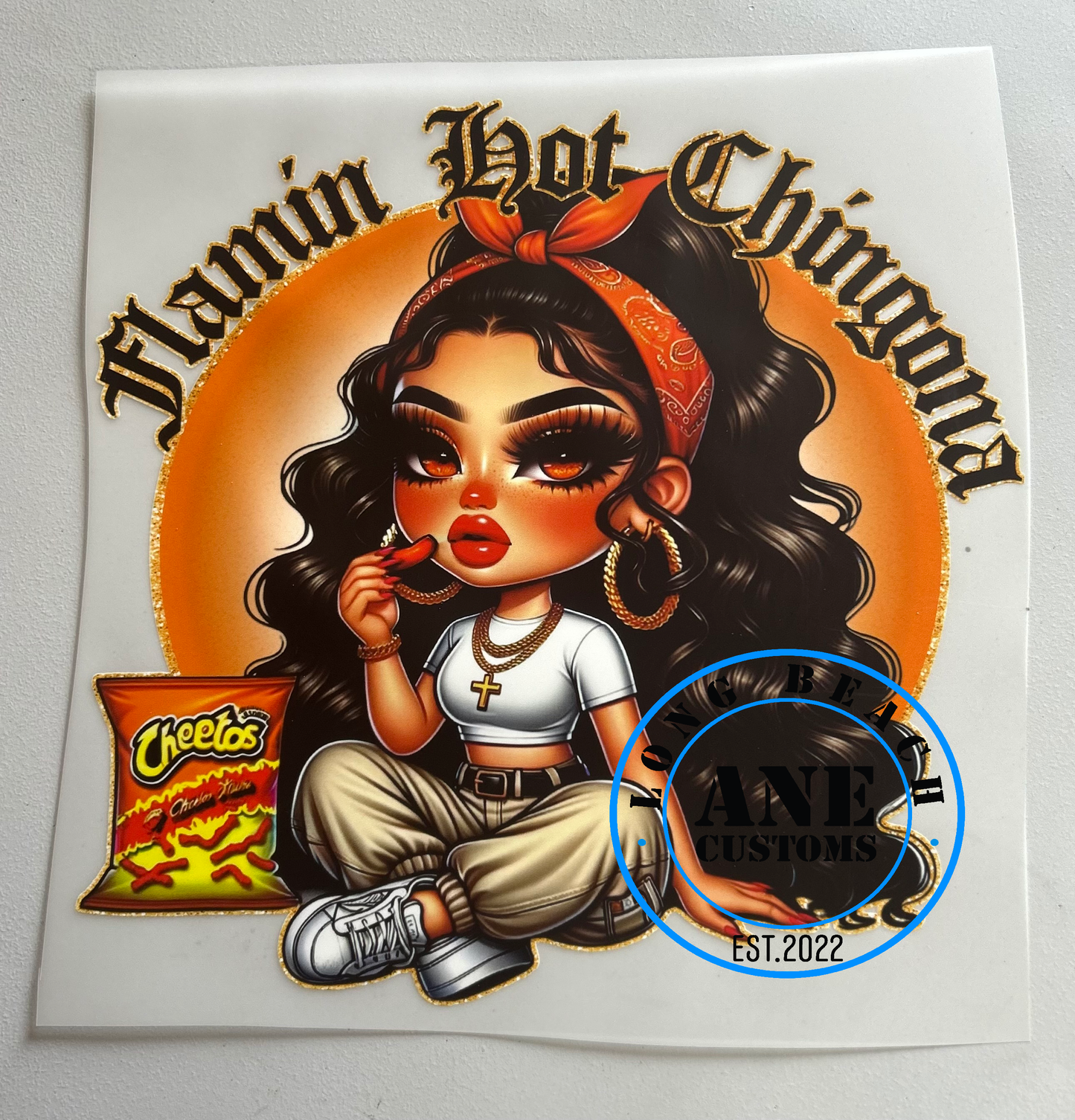 flaming hot chingona