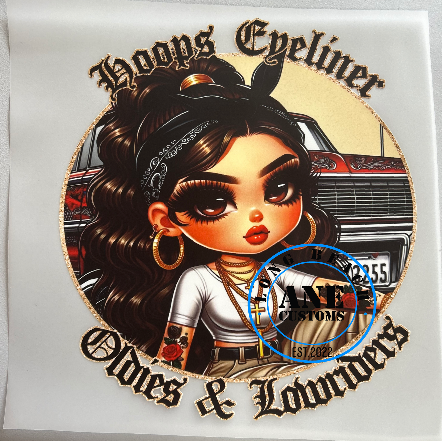 hoops eyeliner oldies & lowriders