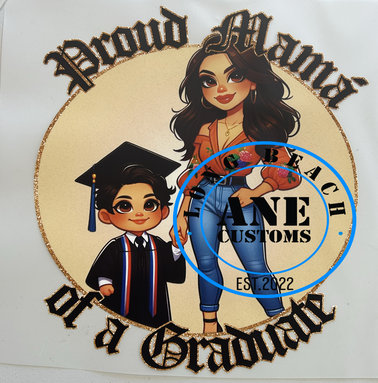 proud mama of a graduate boy